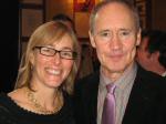 Kate with Nigel Planer, actor. He was in the Multichannel Award  
winning Terry Pratchett's Hogfather (Sky One)