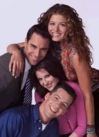 The stars of Will and Grace