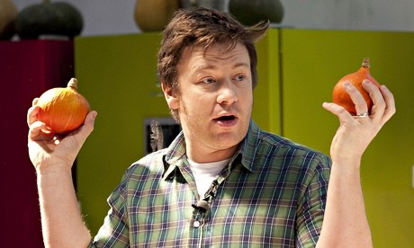 Jamie Oliver knows his onions  now his focus is on digital exposure for his recipes. Photograph: Rex Features